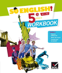 So English ! 5e : Workbook