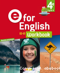 e for English 4e : Workbook