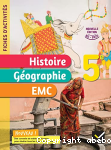 Histoire-Gographie-EMC 5e : Fiches d'activits