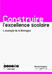 Construire l'excellence scolaire, l'exemple de la Bretagne