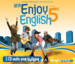 New Enjoy English 5e : 3 CD audio pour la classe